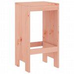 vidaXL Tabourets de bar 2 Pièces 40x36x75 cm bois massif Douglas