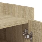 vidaXL Armoire à chaussures chêne sonoma 52x37 5x100 cm