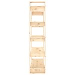 vidaXL Bibliothèque/Séparateur de pièce 80x35x160 cm Bois massif