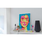 Marqueur acrylique large 5000 jaune fluOrescent 5-10 mm x 5 EDDING