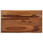 vidaXL Table basse 110x60x40 cm bois massif d'acacia
