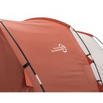 Easy camp tente huntsville 500 5 places rouge et crème