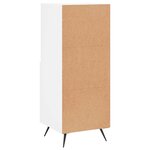 vidaXL Buffet blanc 34 5x34x90 cm bois d'ingénierie