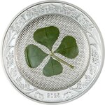 Pièce de monnaie en Argent 5 Dollars g 31.1 (1 oz) Millésime 2025 Four Leaf Clover OUNCE OF LUCK