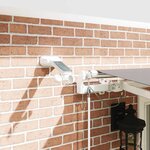 vidaXL Auvent Rétractable Gris clair 400 × 300 cm Polyester et métal