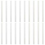 vidaXL Écran d'intimité de jardin aspect gravier de marbre gris PVC
