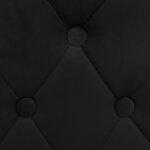 vidaXL Tabourets de bar lot de 2 noir velours