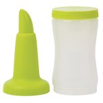 Bouteille verseuse de bar professionnelle verte - 1 08 l -  - plastique1 08100 x100x340mm