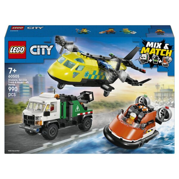 60505 Avion  camion dassistance et aéroglisseur modulable ® City