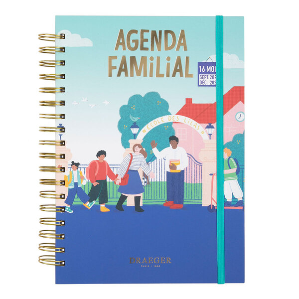 Agenda familial 2022 - 2023 - l' organise tout - draeger paris