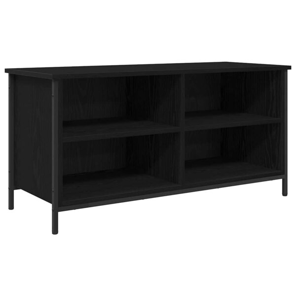 vidaXL Meuble TV Chêne noir 100 x 40 x 50 cm Bois d'ingénierie