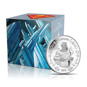 Pièce de monnaie 10 Dollars Canada Superman : le début 2013 – Argent BE