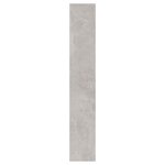 vidaXL Armoire à chaussures miroir 3 niveaux Gris béton 63x17x102 5 cm