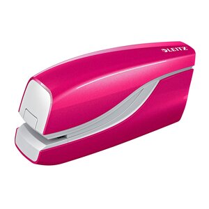 Agrafeuse électrique leitz wow rose - capacité 10 feuilles