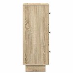 vidaXL Armoire à tiroirs Chêne Sonoma 33 x 34 5 x 90 cm