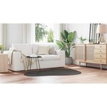 vidaXL Tapis HUARTE Anthracite 120 x 170 cm Polyester