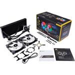 CORSAIR Kit de refroidissement Hydro Series H115i RGB PLATINUM - Radiateur 280mm - Éclairage RGB (CW-9060038-WW)