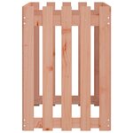 vidaXL Lit surélevé de jardin design de clôture bois douglas massif
