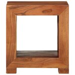 vidaXL Table d'appoint 37x29x40 cm bois massif d'acacia
