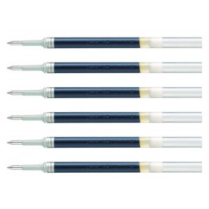 Recharge LR10 pour Roller encre gel ENERGEL Pointe 1 mm Trait 0 5mm Bleu x 6 PENTEL