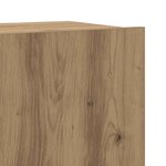 vidaXL Meubles TV muraux 6 Pièces chêne artisanal bois d'ingénierie