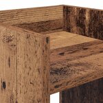 vidaXL Support de Plante 2 pièces Bois ancien 30 x 30 x 80 cm
