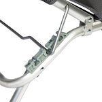 Bo-Camp Lit de camping pliable Florence Gris