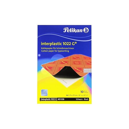 Pelikan Papier carbone interplastic 1022 G, 10 feuilles