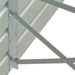 vidaXL Lit surélevé de jardin Acier galvanisé 320x40x45 cm Anthracite