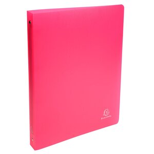 Classeur 4 anneaux 20 mm polypropylène Chromaline - A4 couleur aléatoire x 10 EXACOMPTA