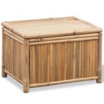 vidaXL Boîte de rangement 3 Pièces Bambou