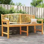 vidaXL Banc de jardin 179 5x60x90 cm bois de teck solide