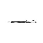 Stylo Bille ATLANTIS Re-Action Sur Amortisseur Pte Moyenne 1 mm Noir x 12 BIC