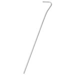 vidaXL Piquets de tente 50 Pièces 23 cm Ø4 mm acier galvanisé