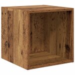 vidaXL Ensemble meuble TV 4 Pièces Bois Ancien Bois d'ingénierie