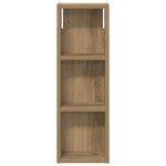 vidaXL Armoire murale de salle de bain Chêne artisan 20 x 10 x 60 5 cm