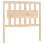 vidaXL Tête de lit 95 5x4x100 cm Bois massif de pin
