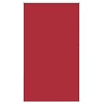 vidaXL Store enrouleur occultant rouge largeur du tissu 121 6 cm