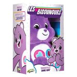 PELUCHE BISOUNOURS 30 CM VIOLET