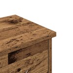 vidaXL Armoire murale vieux bois 88x26x18 5 cm bois d'ingénierie
