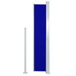 vidaXL Auvent latéral de patio 160x300 cm Bleu