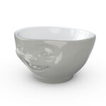 Grand bol en porcelaine hôtelière Tassen - Clin d'oeil gris