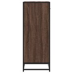 vidaXL Étagère à chaussures chêne marron 48x38x97 5 cm bois ingénierie
