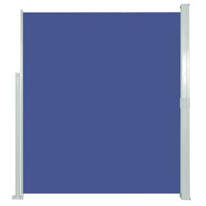 vidaXL Auvent latéral rétractable de patio 170x300 cm Bleu