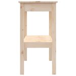 vidaXL Table console 110x40x75 cm Bois massif de pin