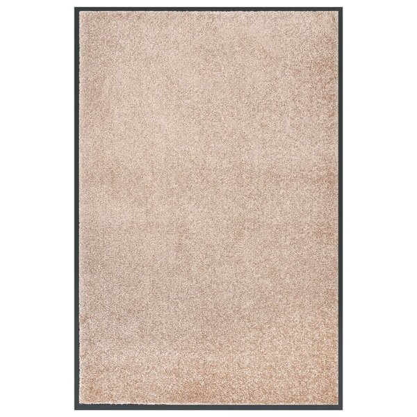 vidaXL Paillasson Beige 80x120 cm
