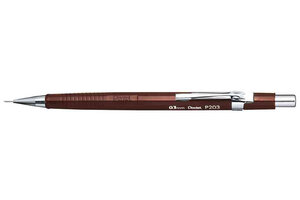 Portemines P203 marron diamètre de mines: 0 3 mm PENTEL