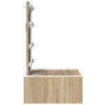 vidaXL Table de Toilette Marron 60 x 40 x 70 cm Bois d'ingénierie