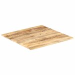 vidaXL Dessus de table Bois de manguier solide 15-16 mm 60x60 cm
