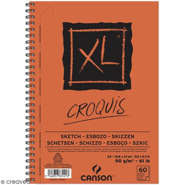 Qilery Lot De 24 Carnets De Croquis De 21,6 X 27,9 Cm, 30 Feuilles Par Spirale, 100 G/m², Papier à Dessin Sans Acide, Pour Peinture Et Croquis